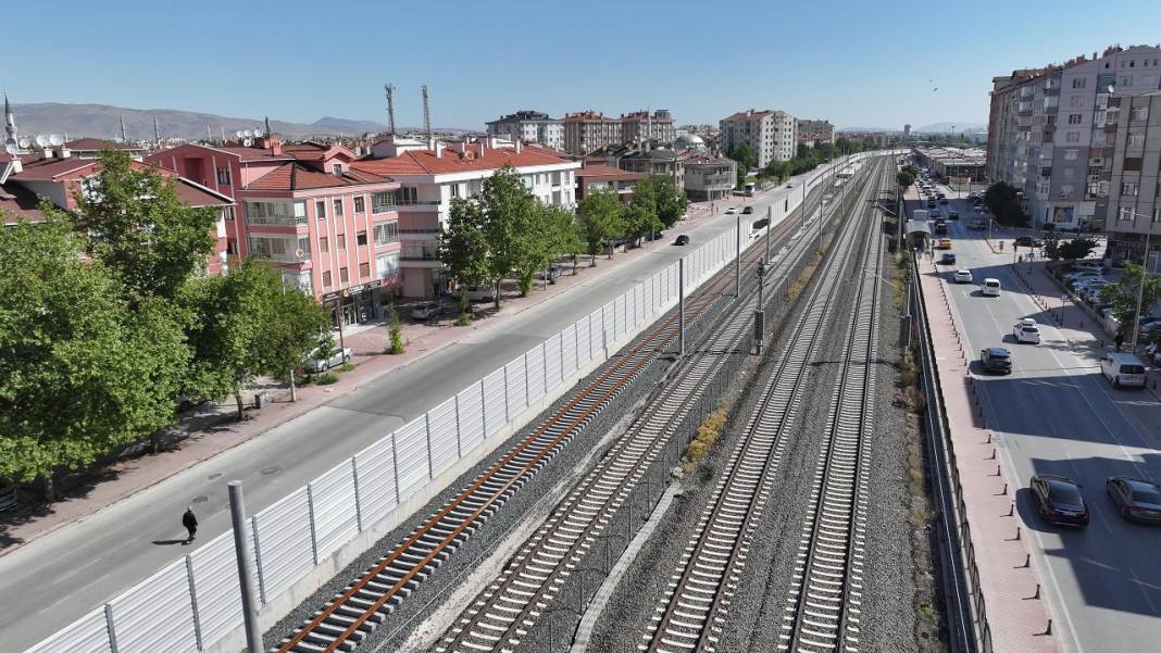 Konya'da banliyö çalışmaları sessize alındı! 5